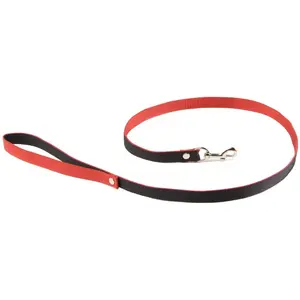 Laisse pour chien Martin Sellier S Rouge 15 mm 3006799 pas cher