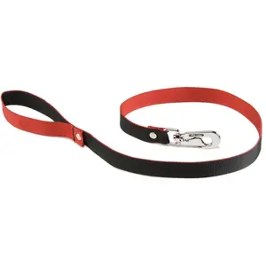 Laisse pour chien Martin Sellier M Rouge 25 mm 3006801 pas cher