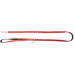 Collier Chien Martin Sellier Laisse Pois rouge S pas cher