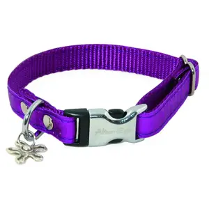 Collier pour chien Alter Ego S Violet 15x23/33 cm 3009126 pas cher