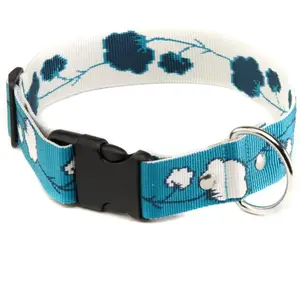 Collier pour chien Martin Sellier L Bleu 40 mm 3007512 pas cher