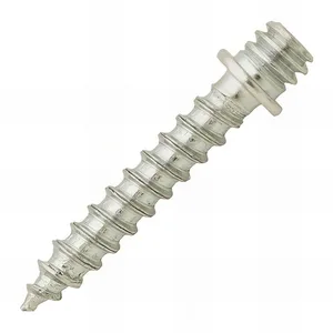 Comparateur de prix : 50 pattes à vis bois - avec collerette, zingué blanc - M8 x 60 mm