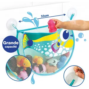 Jouet de bain Filet Poisson Multicolore