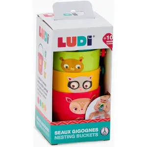 Comparateur de prix : Seaux gigognes MULTICOLORE Ludi