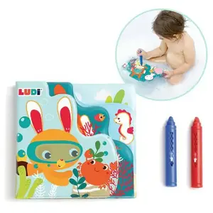 Comparateur de prix : Ludi - Livre de bain coloriage - Dès 10 mois
