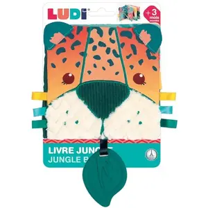 Comparateur de prix : Livre d'éveil - LUDI - Jungle - Textures variées - Activités sensorielles - Dès 3 mois