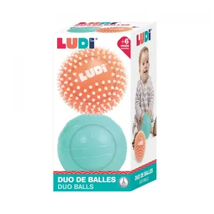 Comparateur de prix : Jeu d'éveil Ludi Duo de balles 13 cm