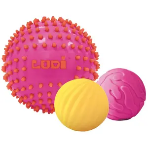 JBM Ludi Balle Sensorielles Roses Par 3