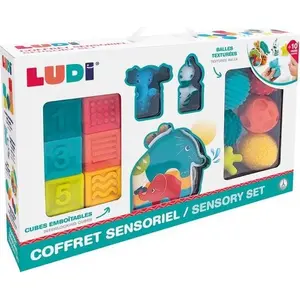 Comparateur de prix : Coffret d'éveil sensoriel Ludi Jungle