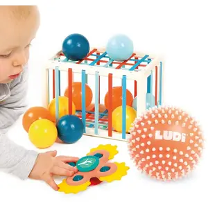 LUDI Coffret Multi Jeux Multicolore pas cher