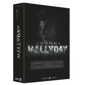 Lcj Cnt JOHNNY HALLYDAY- COFFRET COLLECTOR 5 DVD
