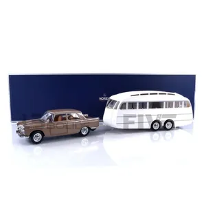 Comparateur de prix : Voiture Miniature de Collection - NOREV 1/18 - PEUGEOT 404 with Carava...