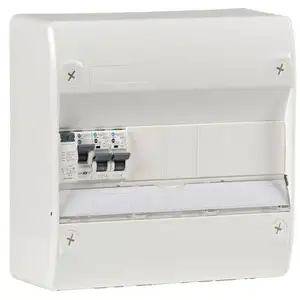 Nalto - Tableau Électrique Pré Câblé 1 rangée nf 1 id + 2 Disjoncteurs pas cher