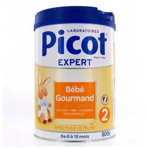 Comparateur de prix : Picot Expert Bébé Gourmand 2ème Age 800g