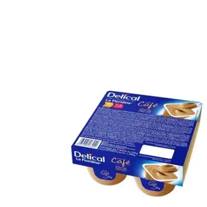 Comparateur de prix : Delical Crème Dessert HP HC La Floridine Café Lot de 4 x 200g