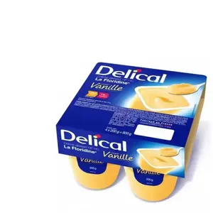 Comparateur de prix : Delical Crème Dessert HP HC La Floridine Praliné Lot de 4 x 200g