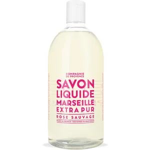Comparateur de prix : LA COMPAGNIE DE PROVENCE - Extra Pur - Recharge Savon Liquide De Marseille Rose Sauvage - 1030g