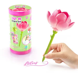 Cartoon Kingdom, Écriture + dessin, Flower Brick Pen Pre12 (1x) pas cher