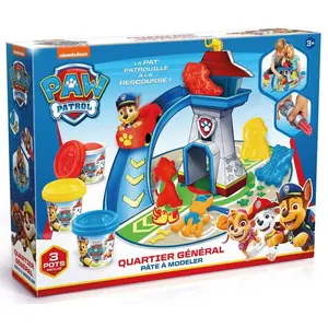 Coffret pâtes à modeler Paw Patrol Pat Patrouille Quartier General pas cher
