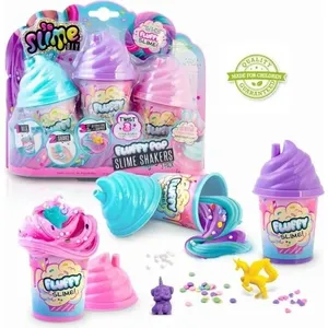Boîte 3 pots Slime Diy shaker fluffy pas cher