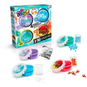 Comparateur de prix : Slime Canal Toys Pack de 4 textures X-tra Sensations