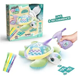 Merkloos / Sans marque Peluche Style 4 ever Airbrush Nature Tortue pas cher