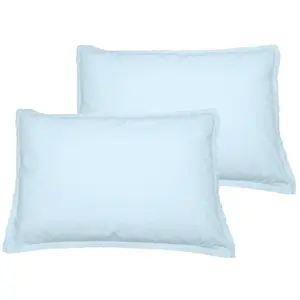 Sensei Maison Lot de 2 taies d'oreiller en coton nuage 50x70 cm pas cher