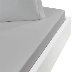 Sensei Maison - Drap Housse en Coton Bonnet 30 cm Studio - 90x190 cm - Gris Perle pas cher