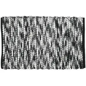 Comparateur de prix : Sensei Maison Tapis de bain et descente de lit  gris perle 50x80 cm