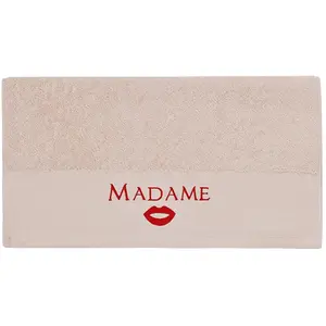 Sensei Maison Serviette de toilette en coton Pétale 50x100 cm pas cher