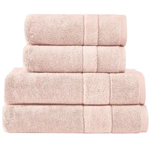 Sensei Maison Ensemble de bain 4 pièces 650 g/m²  poudre