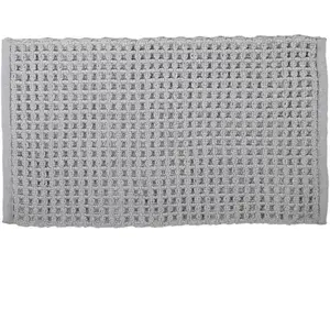 Sensei Maison Tapis d'intérieur ou salle de bain 2200 gr/m² gris cendré 70x120 cm