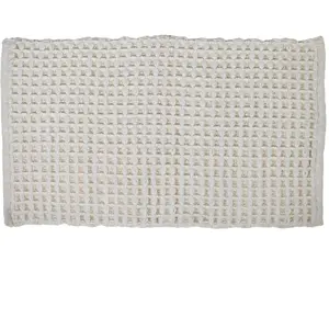 Sensei Maison Tapis d'intérieur ou salle de bain 2200 gr/m² blanc cassé 70x120 cm