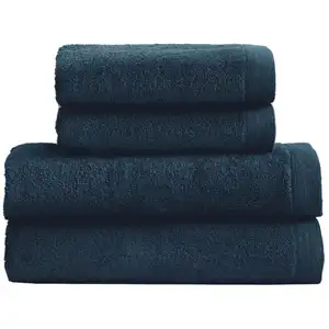 Sensei Maison Ensemble de bain 4 pièces en coton Denim