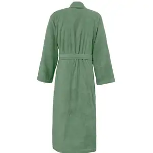 Sensei Maison Peignoir mixte col châle 400 g/m²  lichen XL