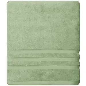 Sensei Maison Drap de bain 600 g/m²  sauge 70x140 cm pas cher