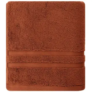 Sensei Maison Serviette de toilette 600 g/m²  auburn 50x100 cm pas cher