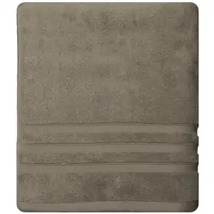 Sensei Maison Drap de bain 600 g/m²  noisette 70x140 cm pas cher