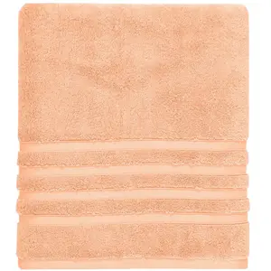 Sensei Maison Maxi drap de bain 600 g/m²  rose thé 100x150 cm pas cher