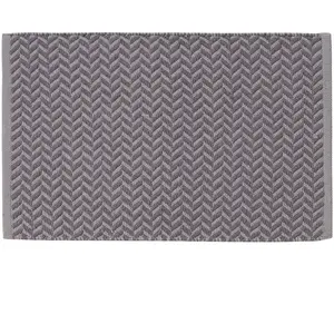 Sensei Maison Tapis de bain et d'intérieur gris cendré 140x200 cm pas cher