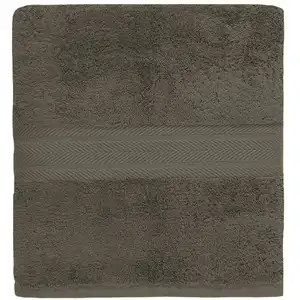 Sensei Maison Drap de bain 550 g/m² noisette 70x140 cm pas cher