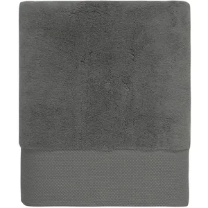 Sensei Maison Maxi drap de bain zéro twist 560 g/m² anthracite 100x150 cm pas cher
