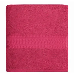 Sensei Maison - Maxi Drap de Bain 550 g/m² Luxury - 100x150 cm - Rose Indien pas cher