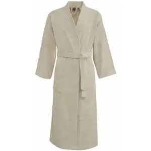 Sensei Maison LUXURY - Peignoir de bain mixte col kimo Ficelle L pas cher