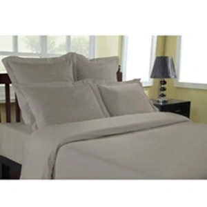 Drap housse en percale de coton Gris Perle 80x200 cm pas cher
