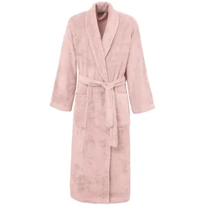 Sensei Maison - Peignoir Mixte col châle 400 g/m² Studio - L - Poudre pas cher