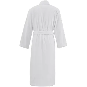 Sensei Maison Peignoir de bain mixte 420gr/m² Blanc M pas cher