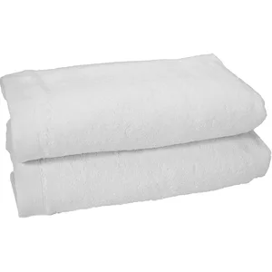 Sensei Maison - Lot de 2 Serviettes de Toilette 500 g/m² Studio - 50x90 cm - Blanc