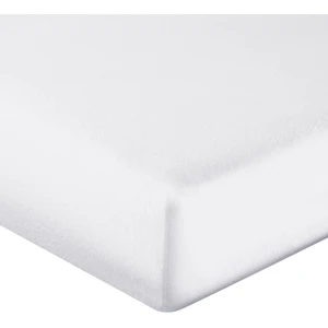 Sensei Maison Protège matelas en coton biologique bonnet 30 blanc 180x200 cm pas cher