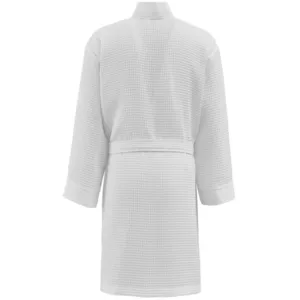 Sensei Maison - Peignoir Court nid d'abeille Spa - 1 - S - Blanc pas cher